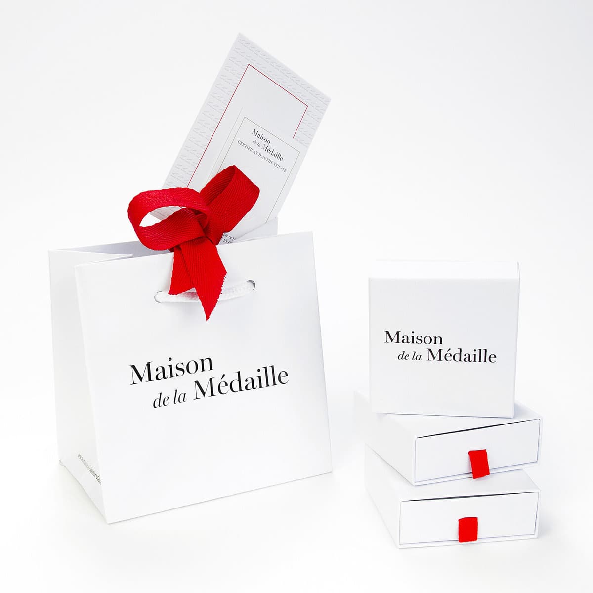 Maison de la Médaille Croix - Or jaune 18ct