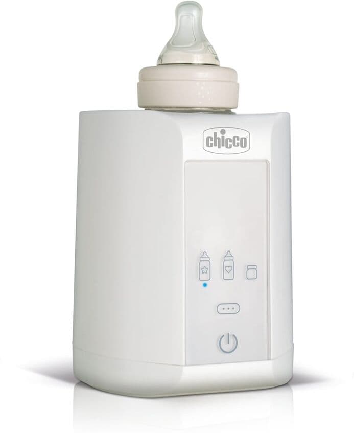 Chicco Calienta Biberones Digital blanco. Blanco niño