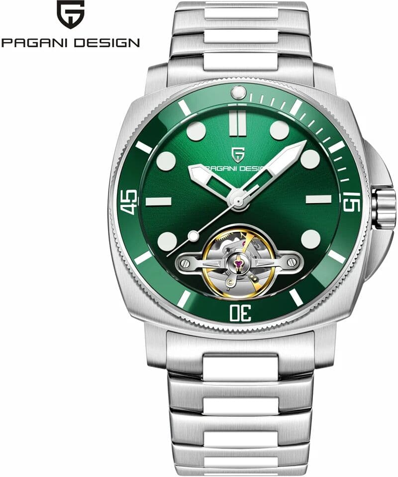 PAGANI DESIGN Watches 2026  Tourbillon Men's Mechanical Watch For Men Luxury Automatic Watch Luminous Waterproof Steel Watch