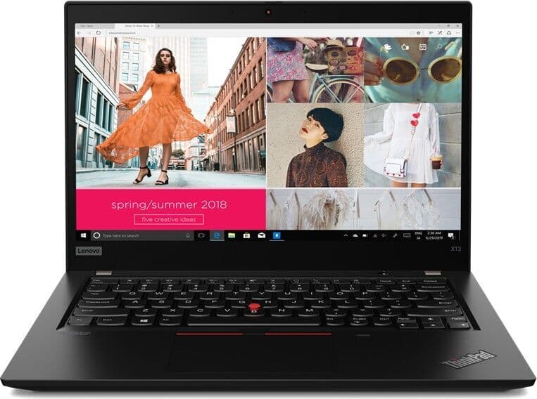 IBM ThinkPad X13 G1   i5-10310U   13.3"   16 GB   256 GB SSD   Win 11 Pro   BE - Refurbished