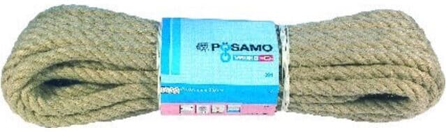 PÖSAMO Corde multifonction chanvre imprimée 6,0 mm x 30 m sur bobine (1200400010)