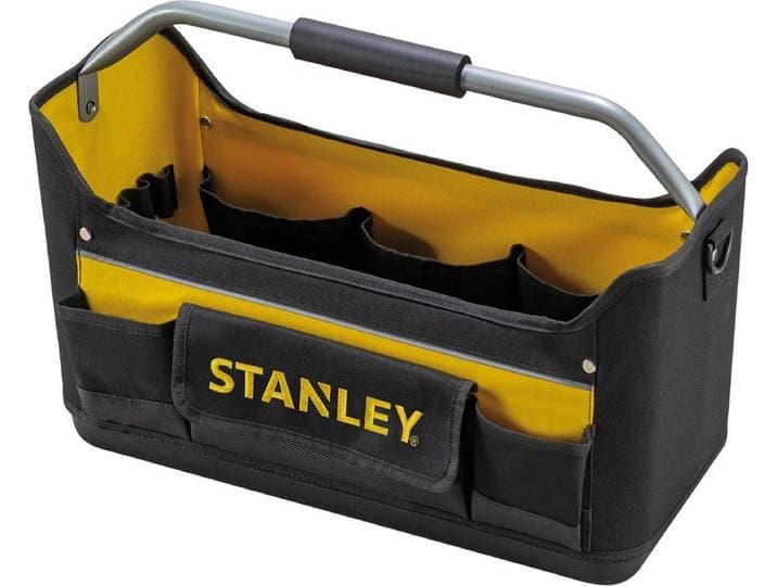 STANLEY 1-96-182 - Open Gereedschapstas 16 inch - Stevige stof - Zwart Geel