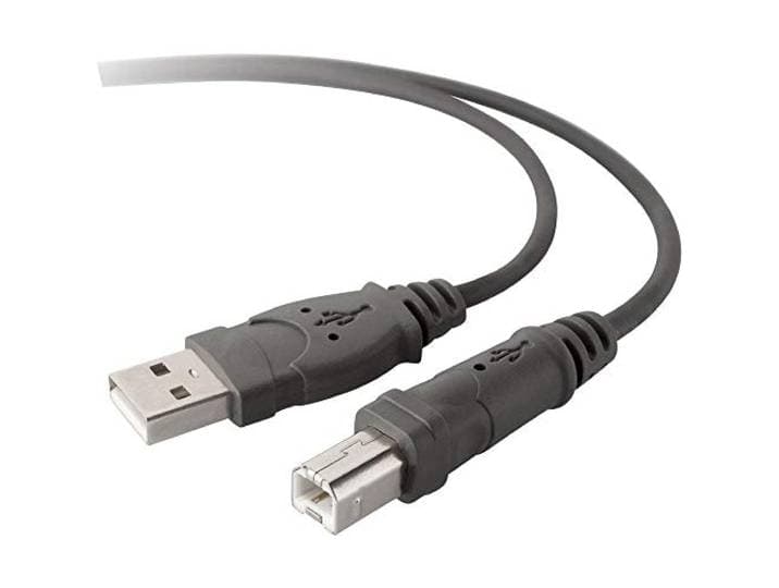 Belkin USB A/B-kabel, A/B, 4,8 m, zwart