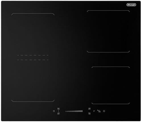DeLonghi YLI 61 BG piano cottura Nero Da incasso 60 cm Piano cottura a induzione 4 Fornello(i)