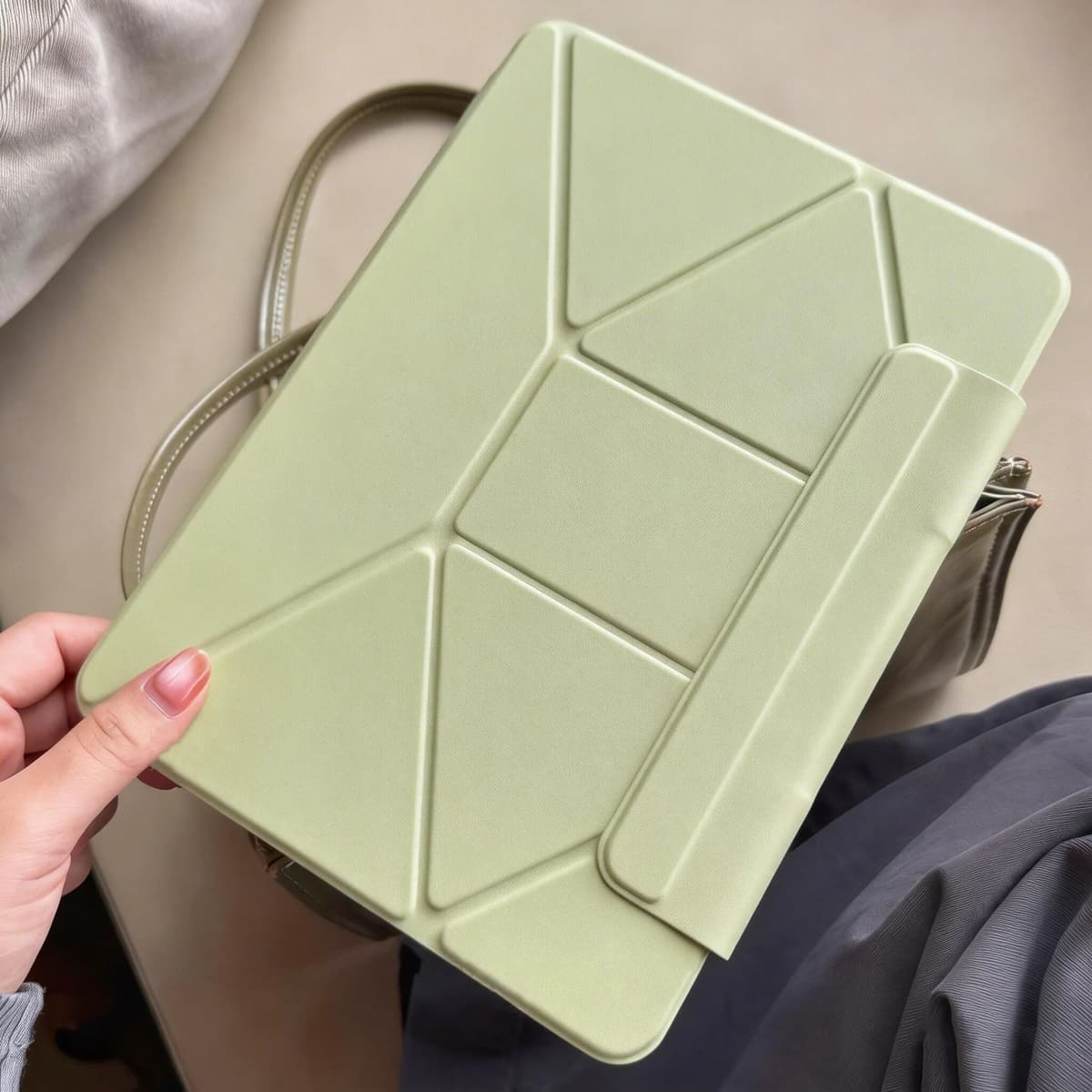 SZEGYCHX Dynamic Folio Case For iPad Pro 13 11 Case 2026 M5 M4 Funda Case For iPad Air 13 11 Cover 11th/10 Gen Cover Mini A17 6 Pro 12.9