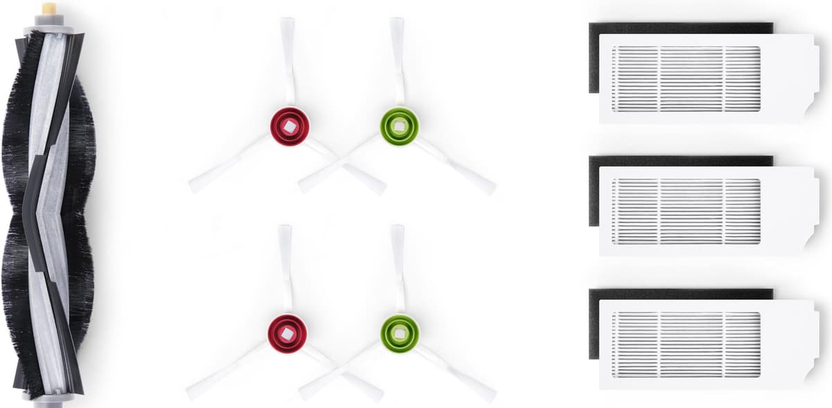 ECOVACS Reinigungsbürsten-Set "D-KT01-0022", bunt, Reinigungsbürsten, Reinigungsbürsten-Set bunt Einheitsgröße