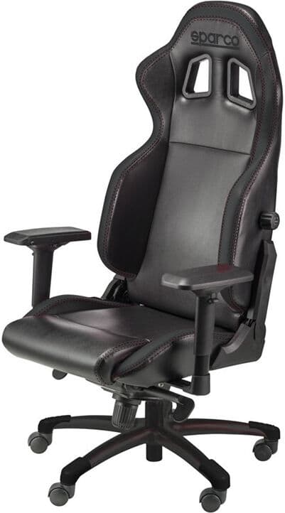 CADEIRA GAMING SPARCO GRIP PRETO