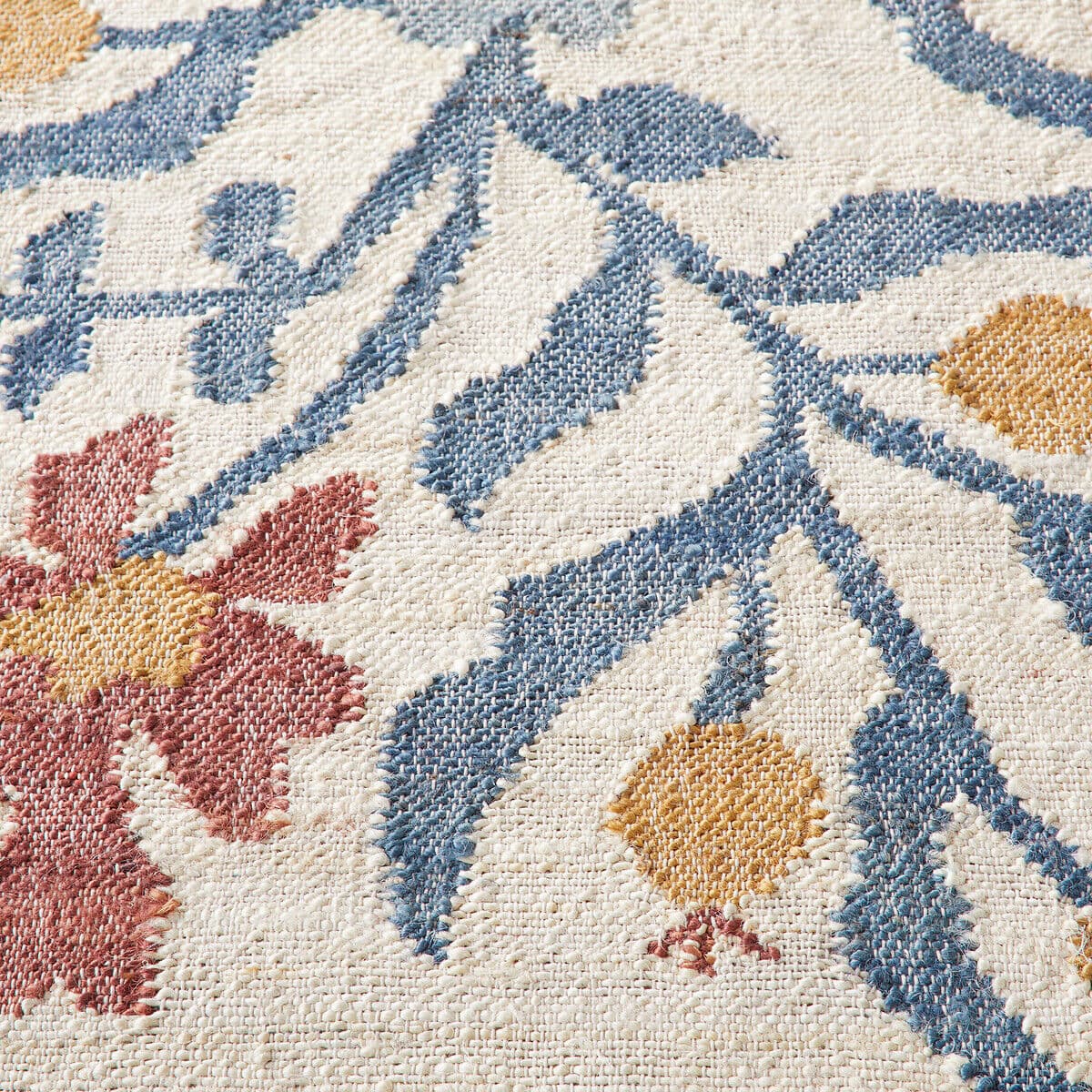LA REDOUTE INTERIEURS Tapis en jute motif fleurs, Antonia