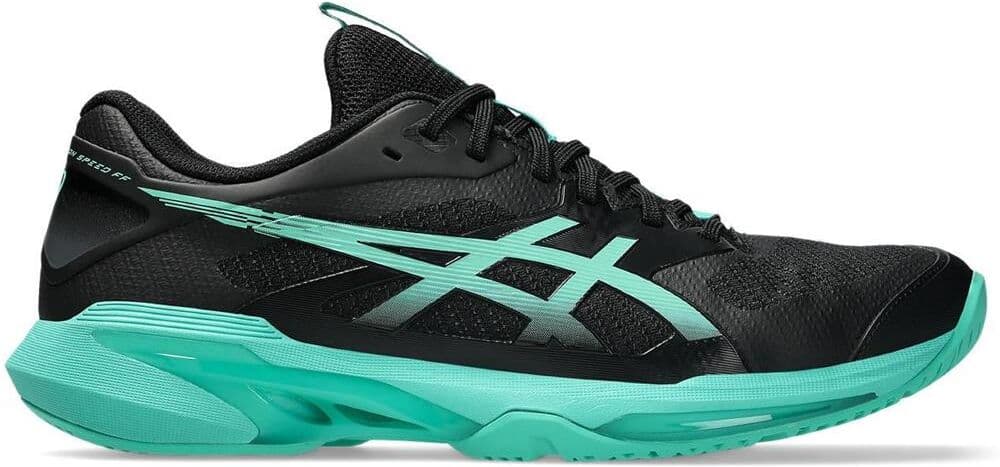 Asics Solution Speed FF 4 Black/Aurora Green, 42.5