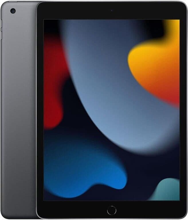 Apple iPad 10.2" 2021 (9ª Geração) 64 GB Wi Fi Recondicionado - Muito Bom - Cinzento - Desbloqueado