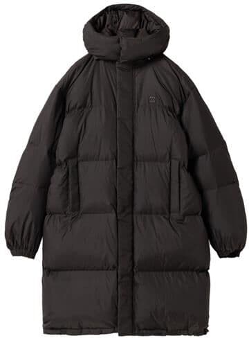 66°North Unisex Dyngja Down Coat, Licorice S