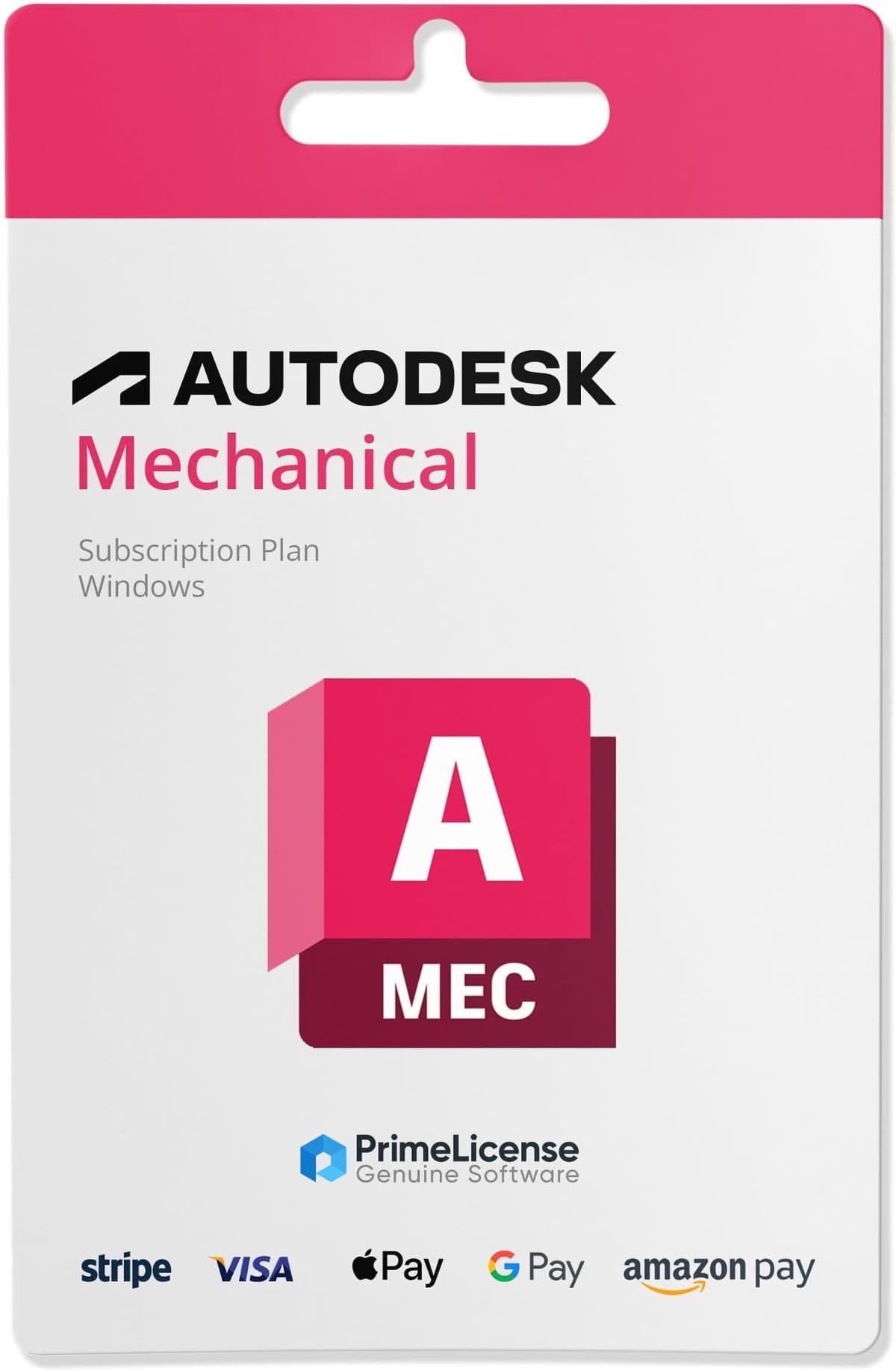 Autodesk AutoCAD Mechanical (Windows) - 3 ans (2024)