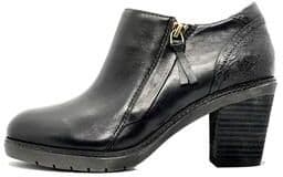 Wide Width Women's Rylee Bootie by Hälsa in Black (Size 9 1/2 W)
