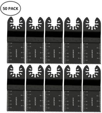 Useful Little Things Universal Oscillating Saw Blade Set For Multi Tools 50pcs