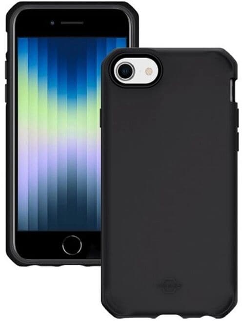 Mobilis Back Cover Πλαστικό Μαύρο (iPhone 5/5s/SE)