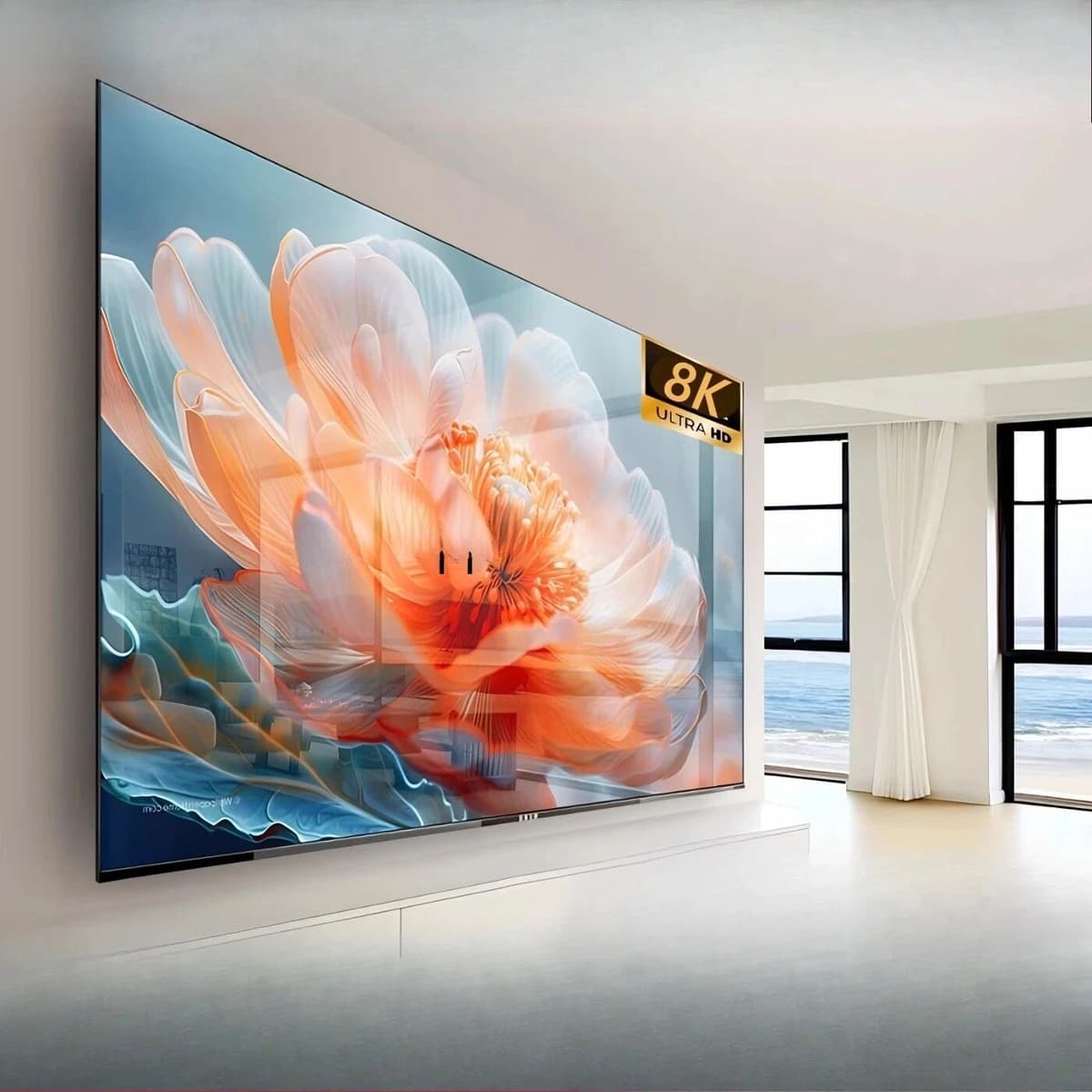 DUTRIEUX 8K Ultra HD Home LCD 100inch TV 50/55/65/75/85 Smart Network 300inch Large Screen