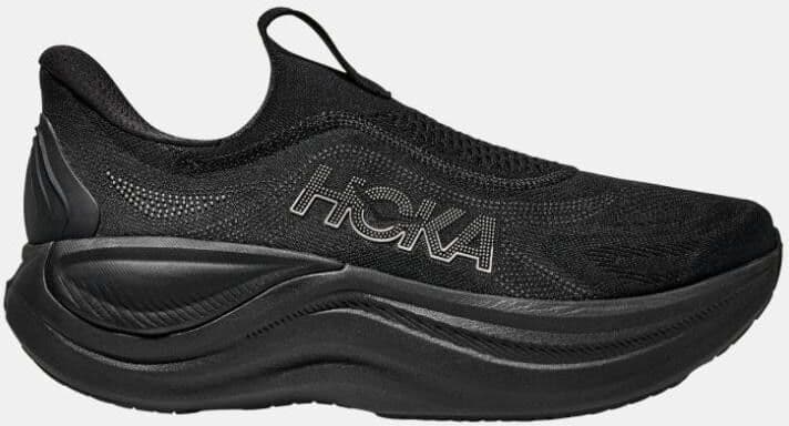 HOKA Skyward Laceless para hombre.  (42 2/3) Negro