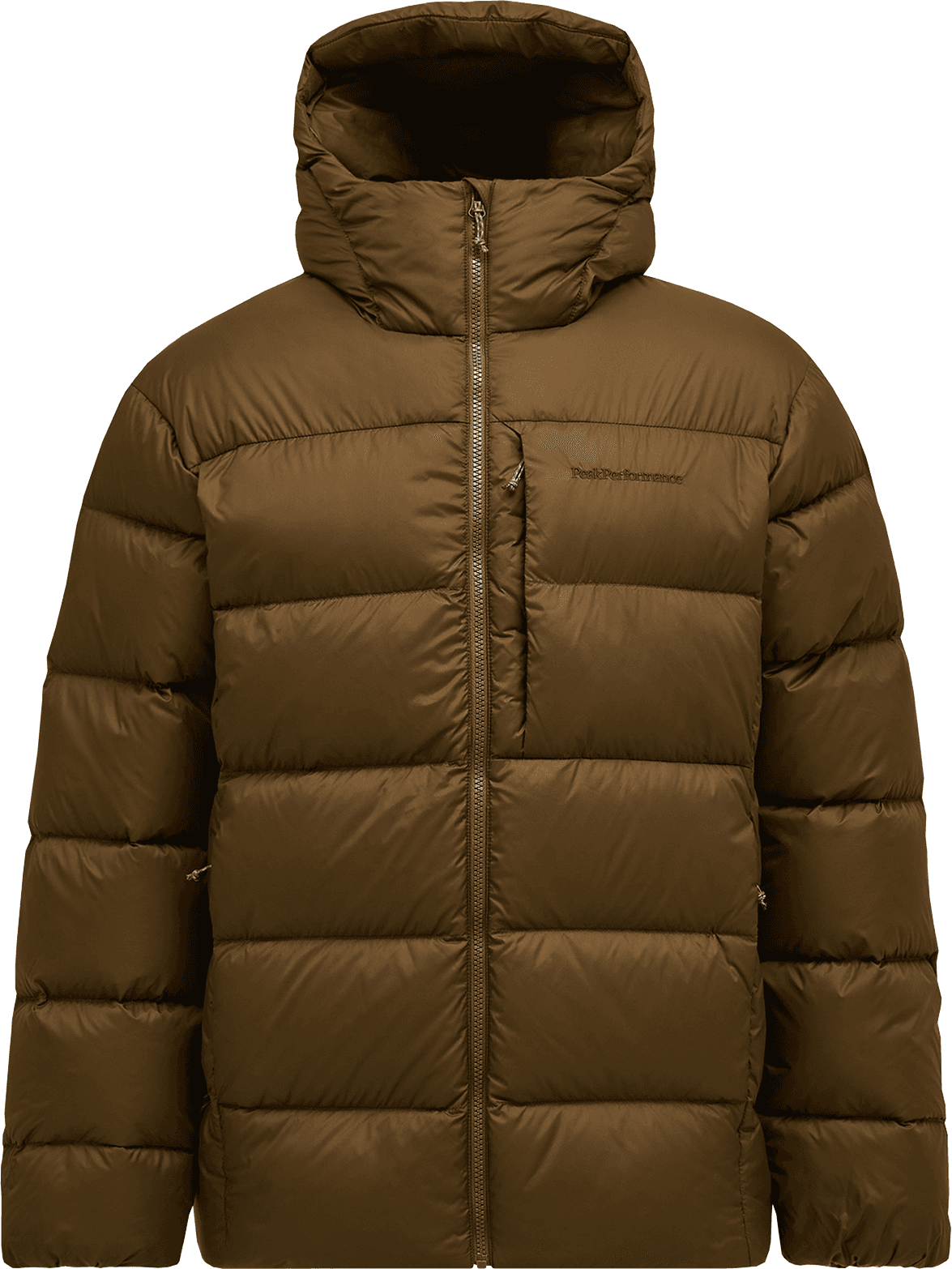 Peak Performance Men's Frost Down Puffer Jacket Meadow Moss L