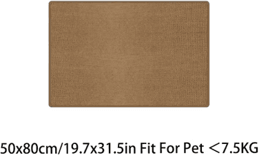 Inspire Picks Large Non Slip Cat Scratching Mat Furniture Protector & Cat Scratch Carpet brown m
