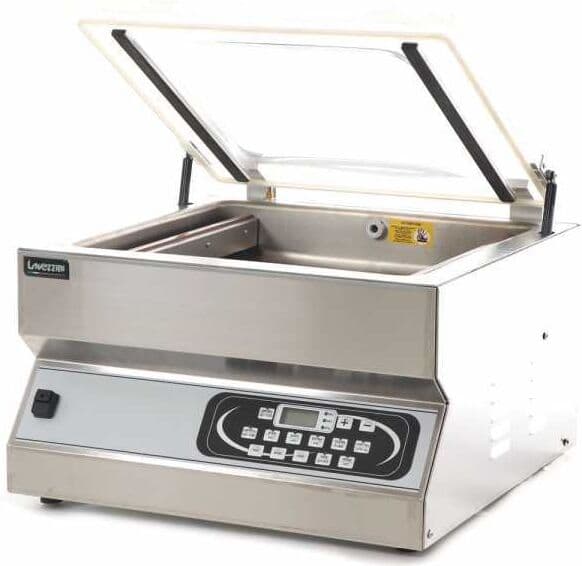 AgriEuro TOP-LINE Macchina sottovuoto a campana Euro 4700 Top Inox - Barra saldante da 45cm