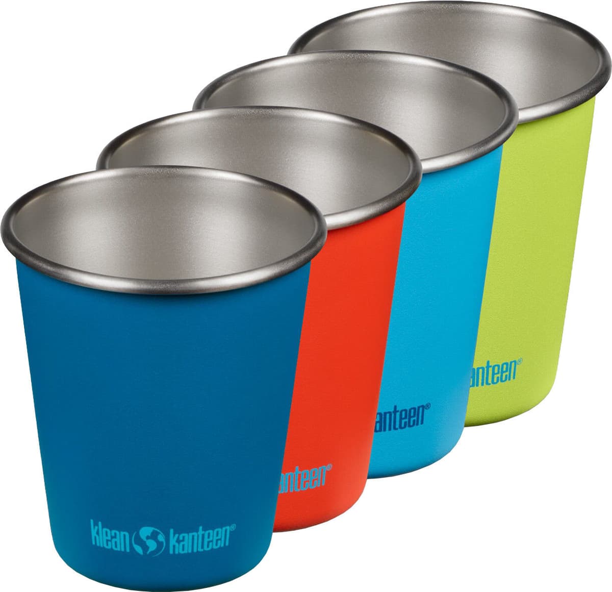 Klean Kanteen Stainless Steel Cup 296 ml 4-Pack Dragon Tails OneSize