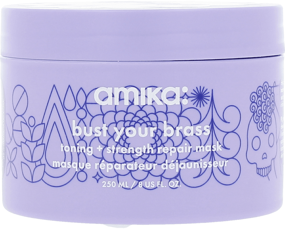 Amika Bust Your Brass Repairing Mask for Blonde Hair 250 ml