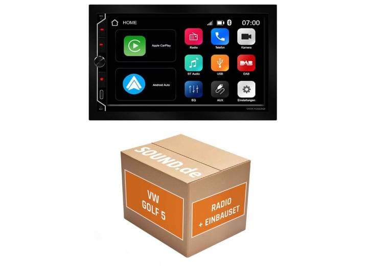 JUST SOUND best choice for caraudio Autoradio Einbauset ESX VMX700DAB VW Golf IV Autoradio (Freisprecheinrichtung)
