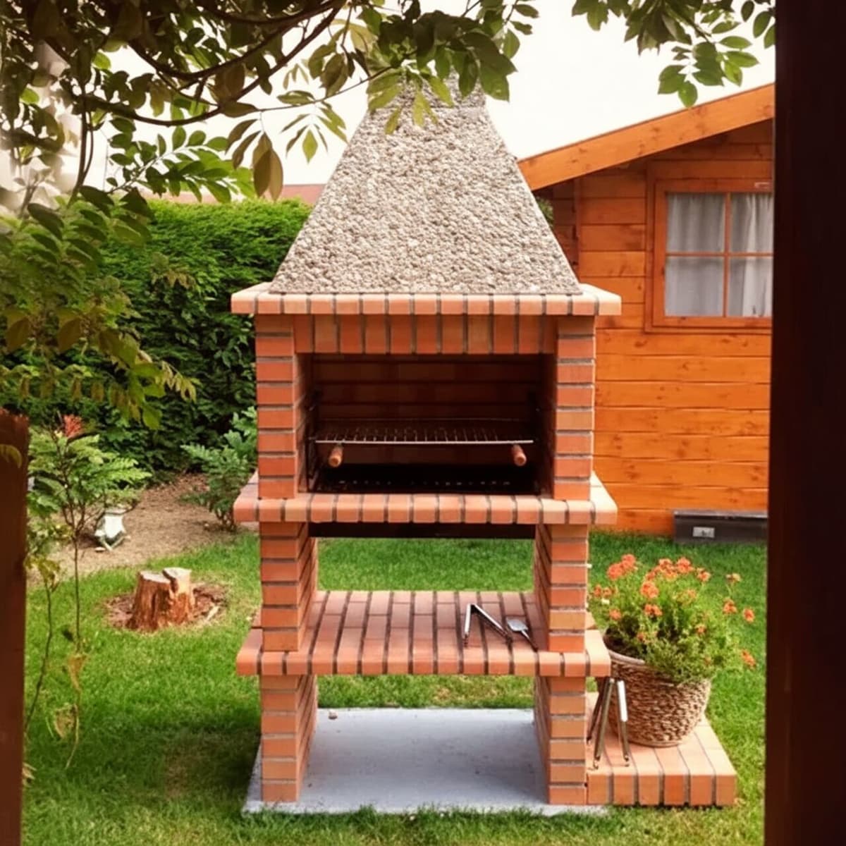 My-Barbecue Barbacoa de Ladrillo AV1750F