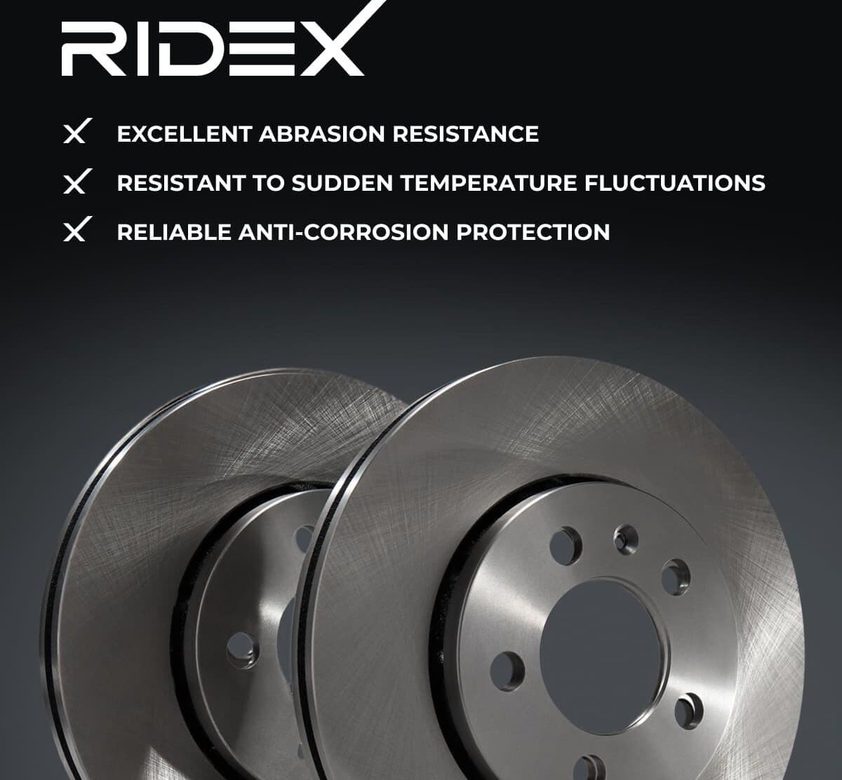 RIDEX 82B0360 Jarrulevy