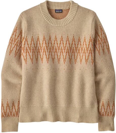 Patagonia Womens Recycled Wool-Blend Crewneck Sweater-L