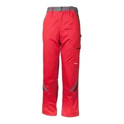Bundhose "HIGHLINE" - 29 - rot/schiefer/schwarz