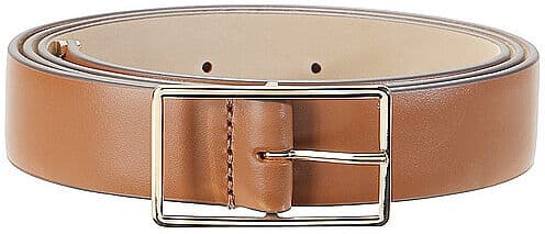 TORY BURCH Ledergürtel hellbraun   L L