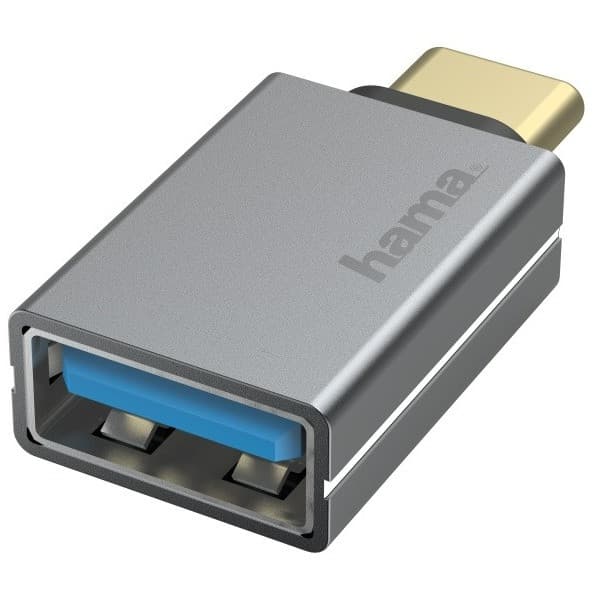 Hama USB-C naar USB-A OTG-adapter met USB 3.2 Gen1 ondersteuning