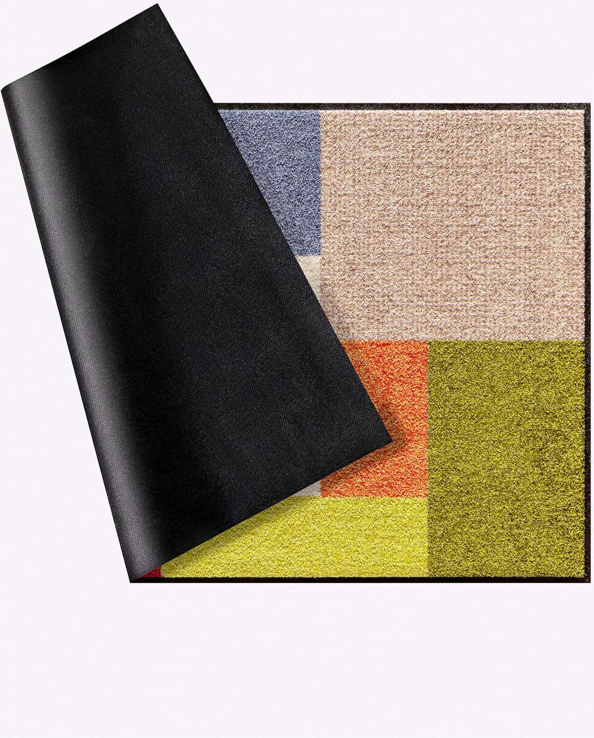 Fussmatte HEINE HOME Gr. 7, bunt (beige, bunt), B:110cm H:7mm L:170cm, Polyamid, Teppiche, Fussmatte beige, bunt B : 110cm 1 Stk., 7mm, L: 170cm