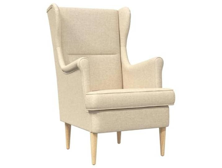 Makastle Sessel Creme Stoff