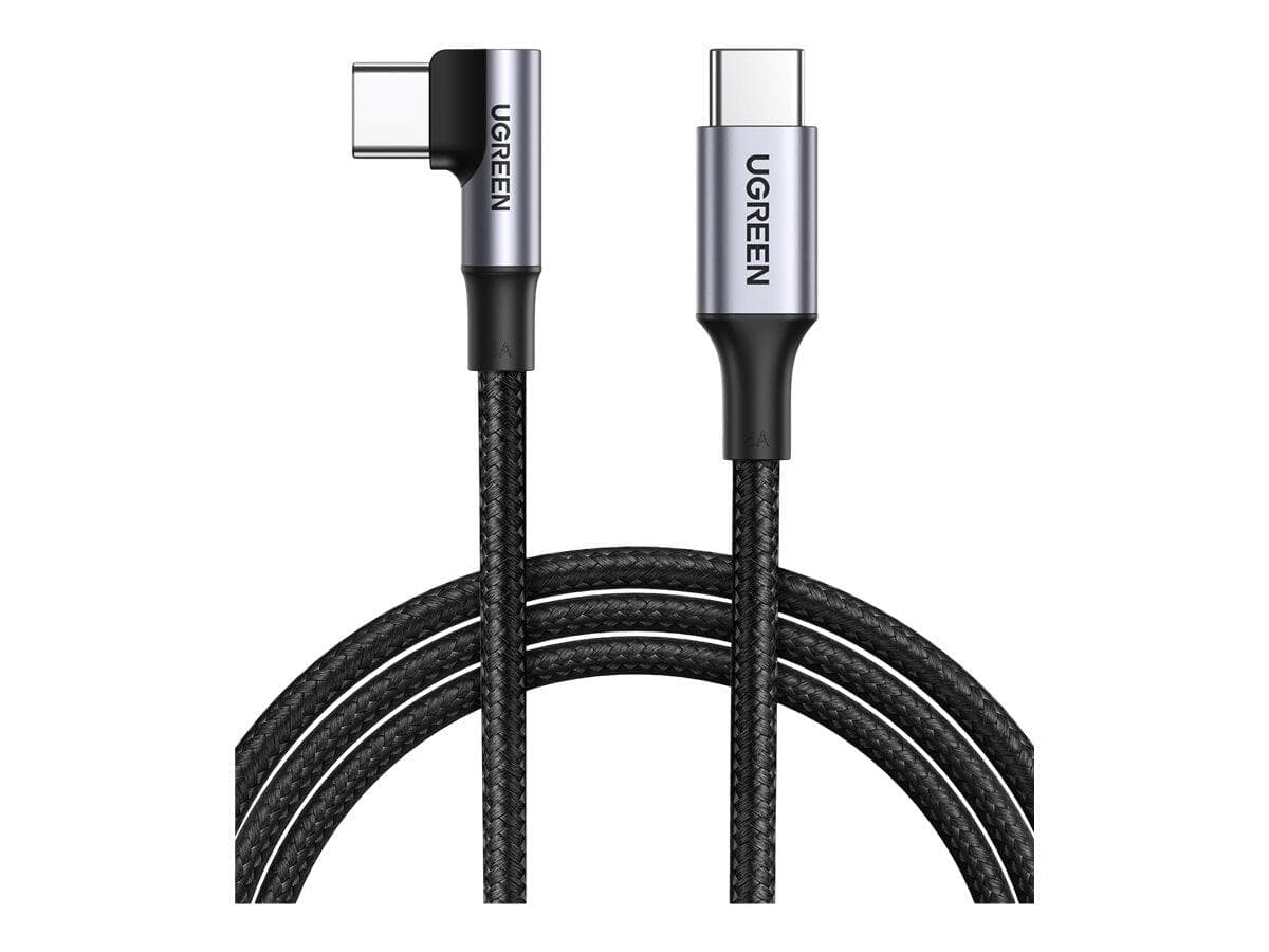 UGREEN US334 USB-C auf USB-C Ladekabel, 1m, schwarz 70643