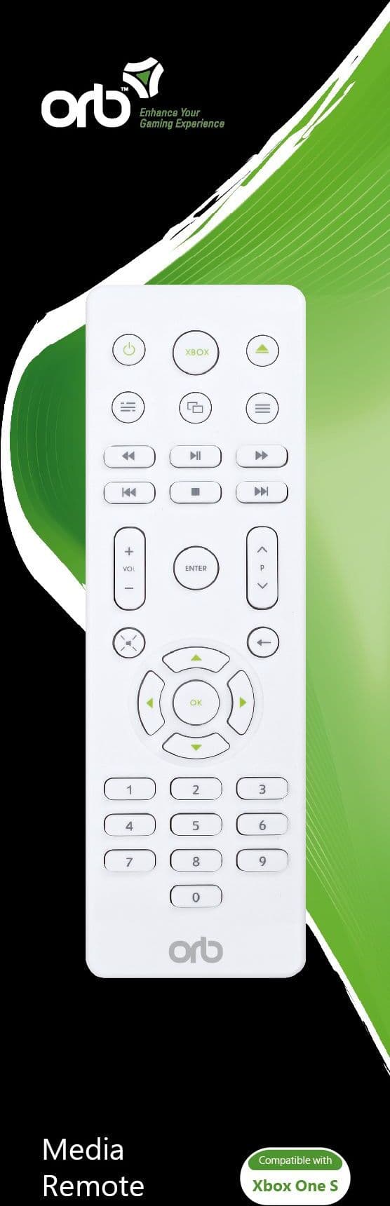 ORB Media Remote - For Xboxone S (Xbox One)