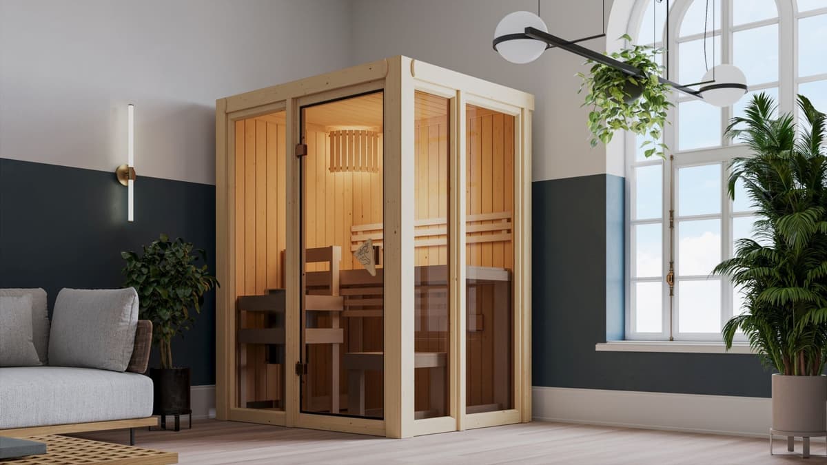 Karibu Sauna Irava 1 zonder oven