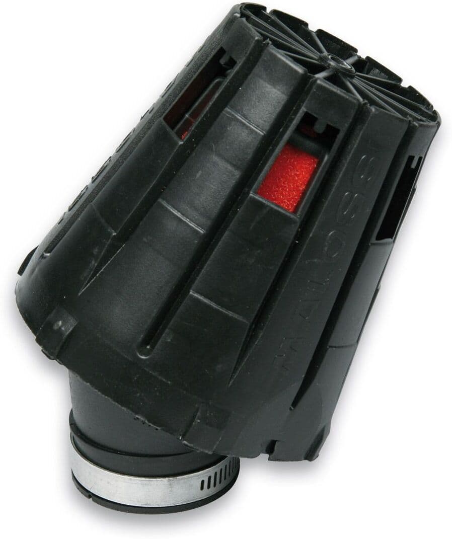 Filtro Aria Red Filter E5 Con 38 Per Carburatori Phbl 20-25 Con Cuffia Nera Malossi Piaggio Sfera 50 2t