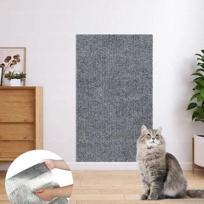 Inspire Essentials Self Adhesive Cat Scratch Protector Mat For Furniture And Sofa Protection 3 60x100cm