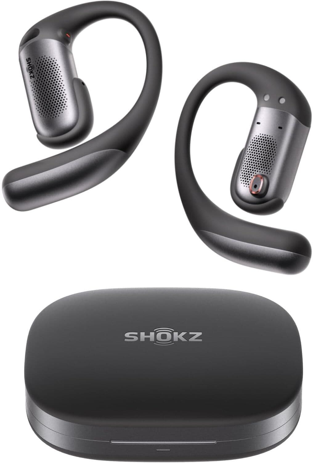 SHOKZ OpenFit Pro Wireless Bluetooth Noise-Cancelling Earbuds – Black, New