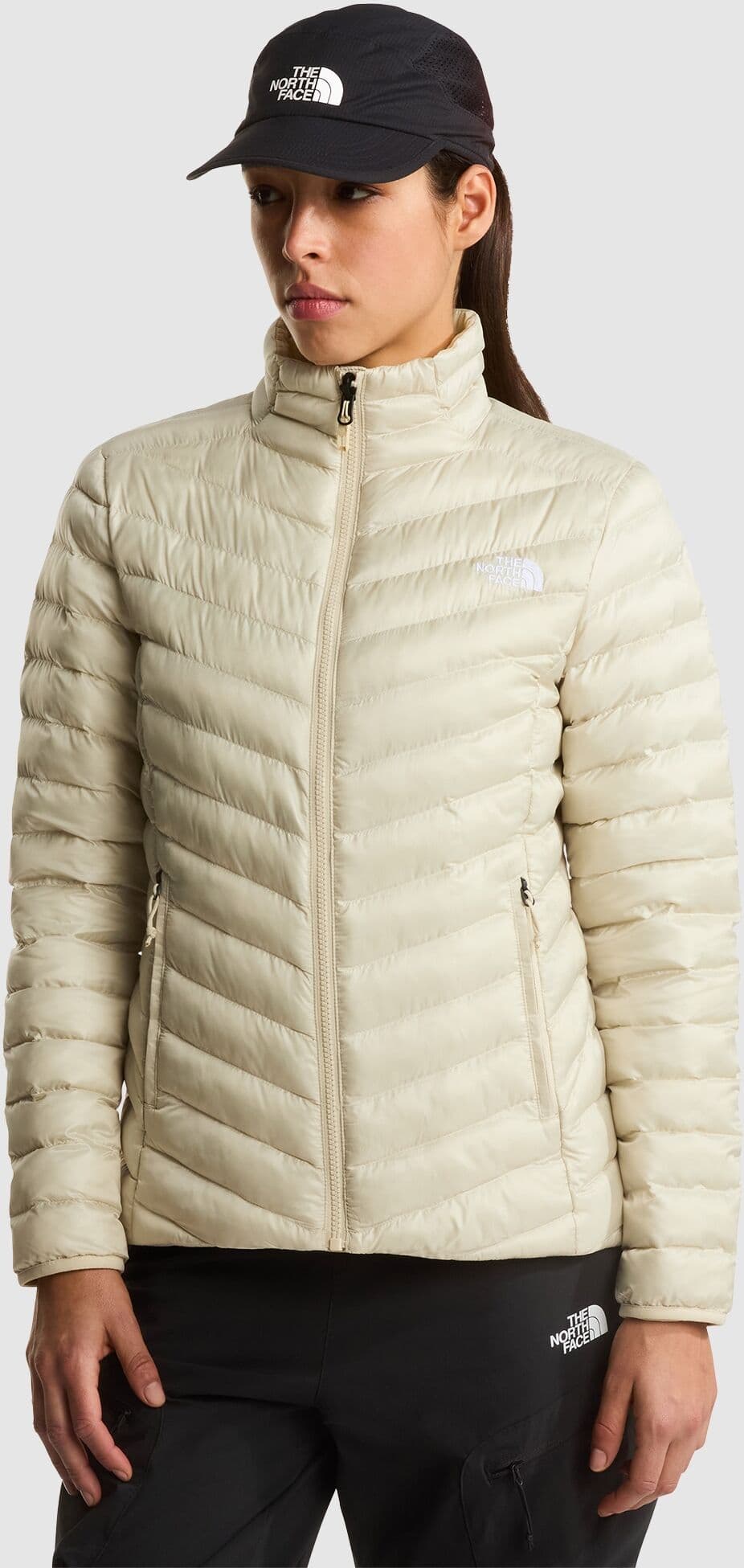 The North Face Chaqueta con aislamiento térmico sintético de mujer Huila .  (L) Beige