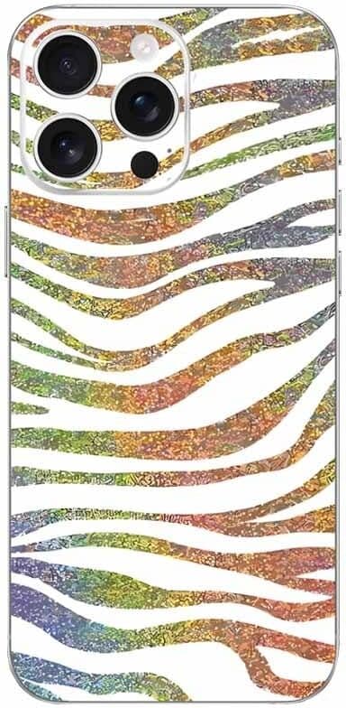 iS Skin iPhone - Glitter Zebra
