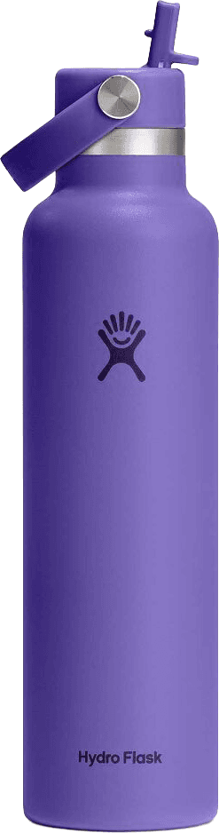 Hydro Flask 621ml Standard Flex Straw Cap Utopia Purple All