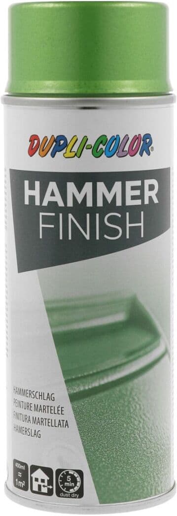 european aerosols DUPLI-COLOR HAMMER FINISH grün, 400 ml