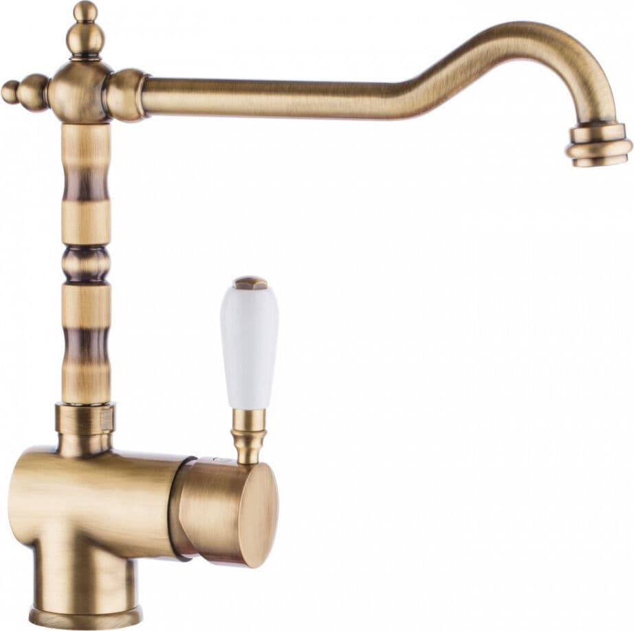 paini 78cr5881antpa Rubinetto Cucina Miscelatore Monocomando Colore Bronzo - 78cr5881antpa Itaca