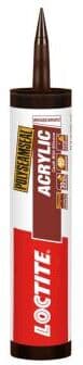 Loctite Polyseamseal Acrylic Caulk with Silicone (Carton of 12) Bronze 10 oz.