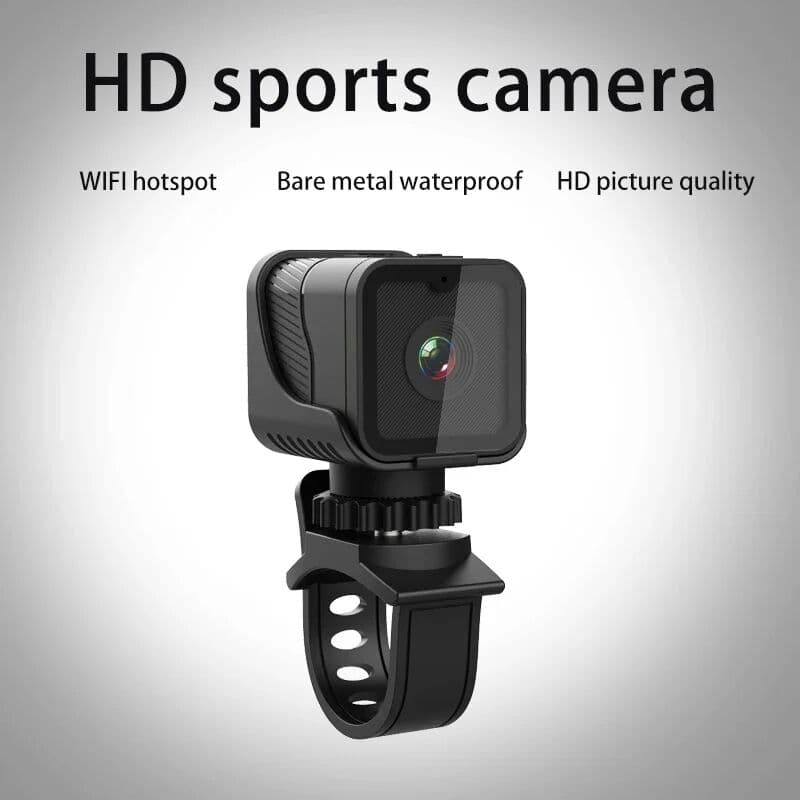 POVCAN 1080P High-Definition Wireless Small Camera, WiFi Hotspot Mini DV Camera, Outdoor Sports Camera, Motorcycle Driving Recorder