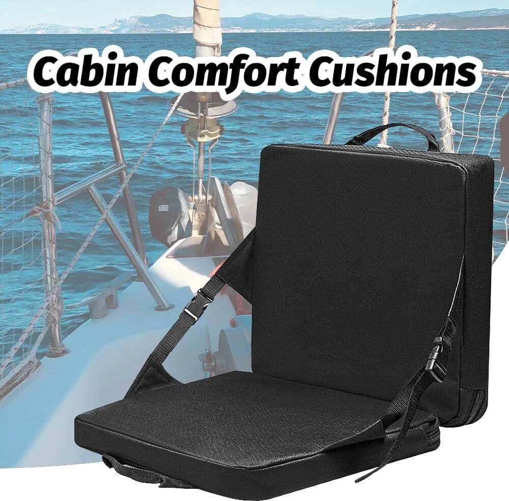 NONE Bleacher Chair Folding Stadium Seat Cushion with Back Support Portable Handle Bleacher Cushion for Outdoor Folding Stadium Chair