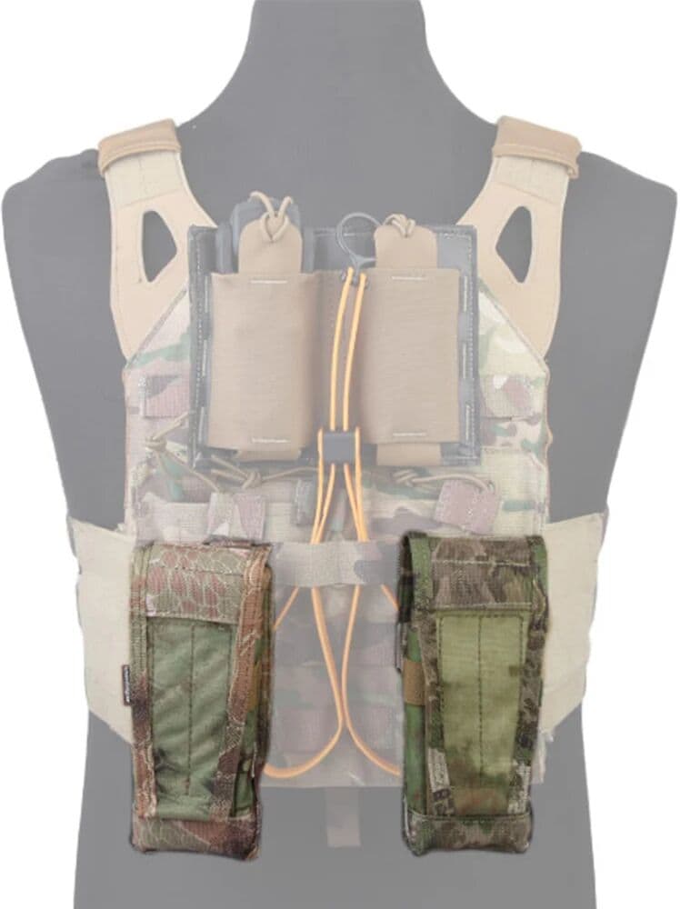 Emersongear Single Magazine Pouch Flap Open Up 5.56 Mag Bag MOLLE Hunting Pocket Paintball Holder 556 Outdoor Gear